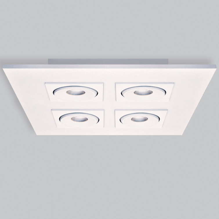 Marc 4 - Light 18.5039" Cluster Square LED Flush Mount