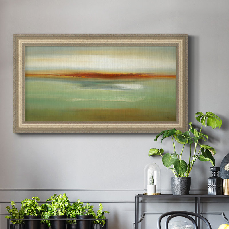 Verde Vision - Reproduction de photo sur toile, H 21 po x l 37 po x P 0,8 po