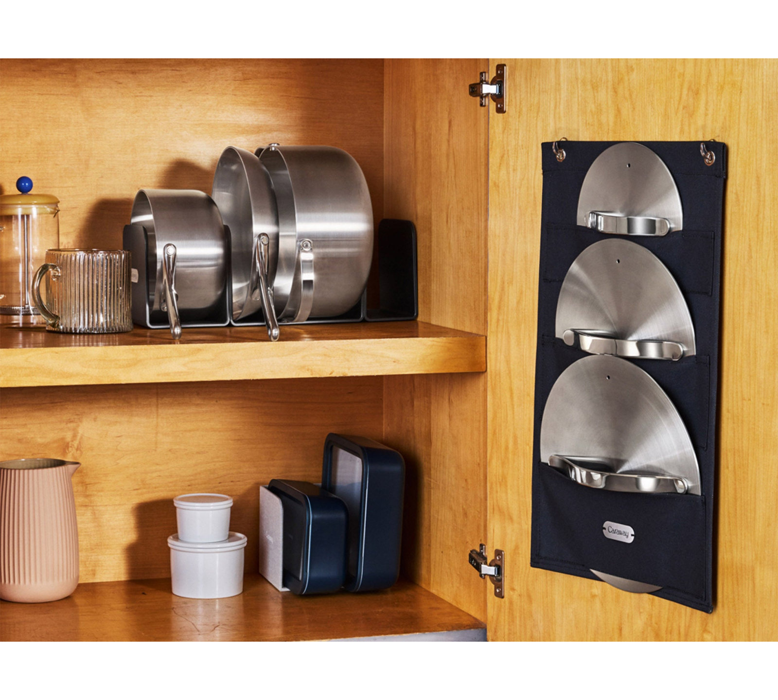 Caraway Stainless Steel Cookware Set