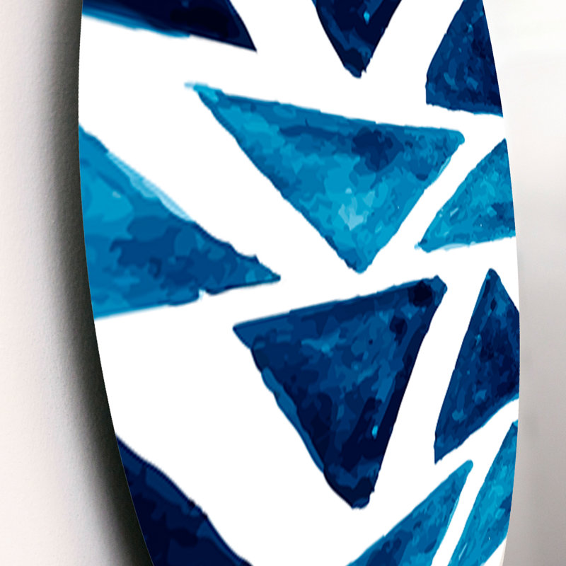 Abstract Wall Decor on Metal