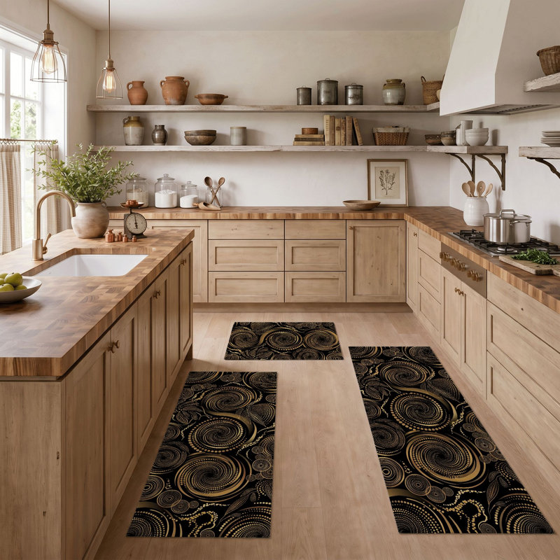 Tapis de cuisine lavables antidérapants