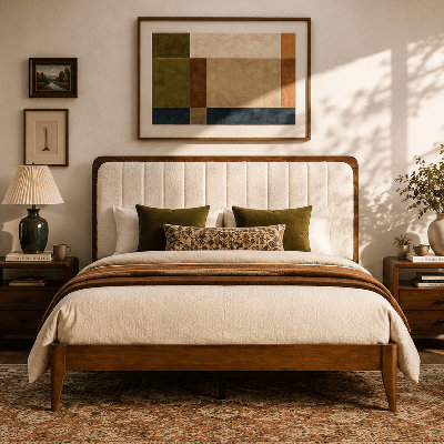 Base de lit pour grand lit Bethelmie