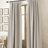 Faux Linen Curtains for Bedroom, Pinch Pleated Drapes Room Darkening Thermal Insulated Window Panels Noise Blocking for Living Room, 2 Panels-1836579984-1836579997