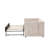 Twin Upholstered Daybed With Trundle, USB Port & Side Pockets – Modern V-Grained Backrest, No Box Spring Needed-160624409