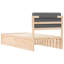 Solid Wood Bed Frame-550588133-550588141