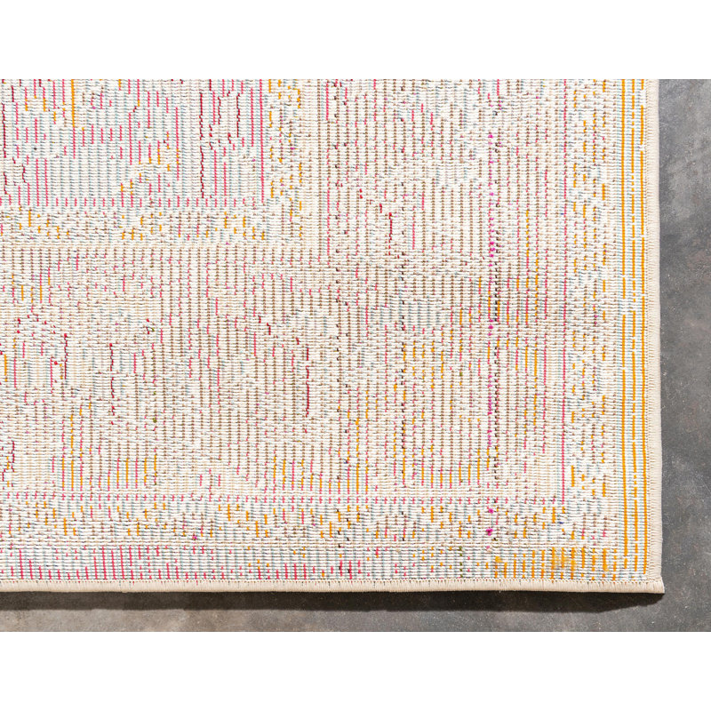 Washable Oriental Indoor Rug, Runner 2'7" x 10'