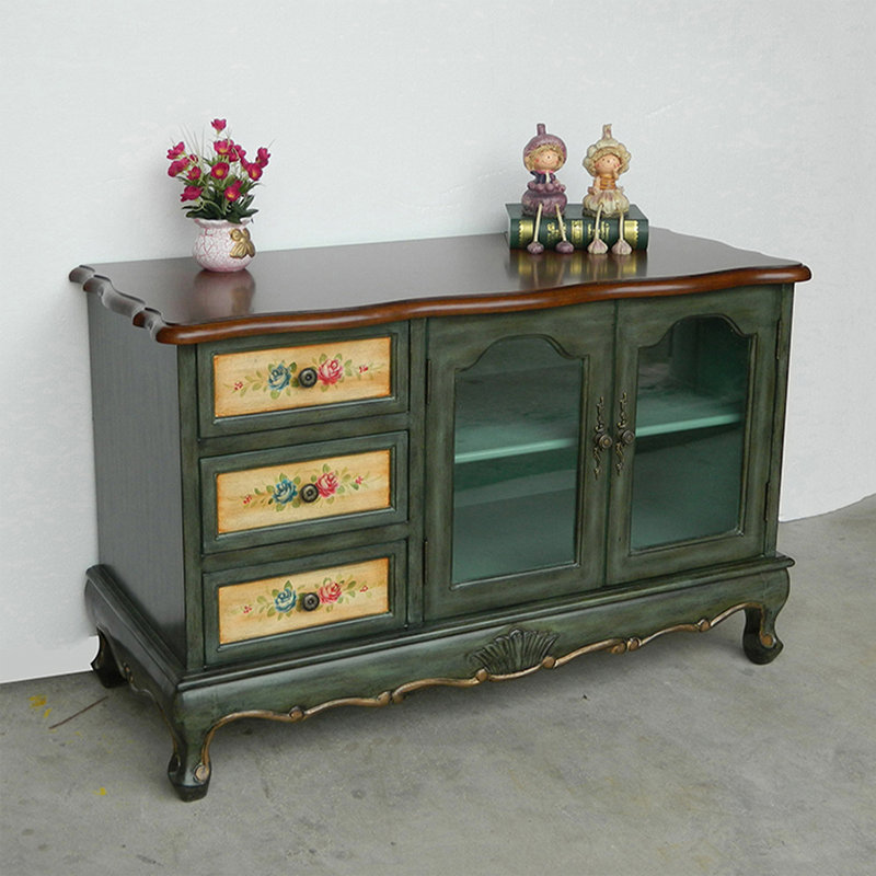Dark Walnut Solid + Manufactured Wood Sideboard