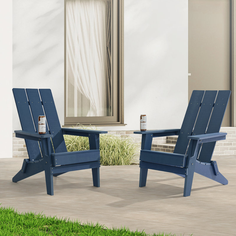 Chaise Adirondack pliable Fairlough HiPS, Marine