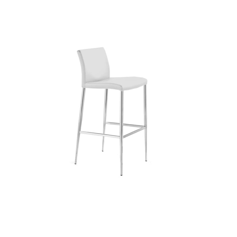 Tabouret de 35 po de hauteur, Blanc