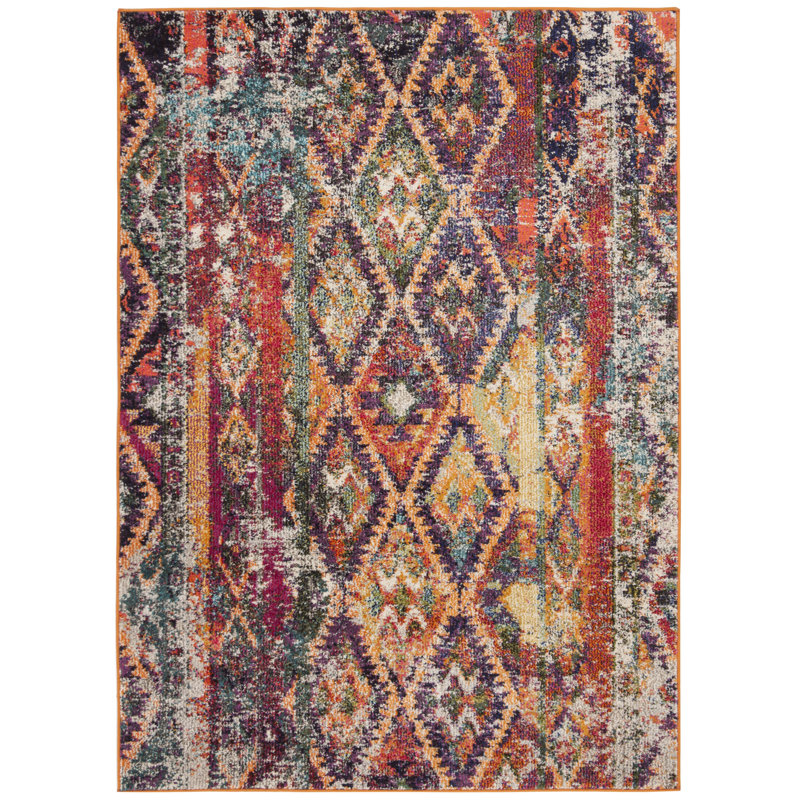 Marty Moroccan Area Rug, Rectangle 91 x 152cm