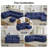 6-Seater Modular Sectional Sofa With 2 Ottomans-1427562918