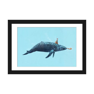 Art sur toile, "soirée baleine paysage"
