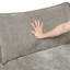 Ensemble modulaire 5 pièces avec repose-pieds moelleux en chenille-1562286467