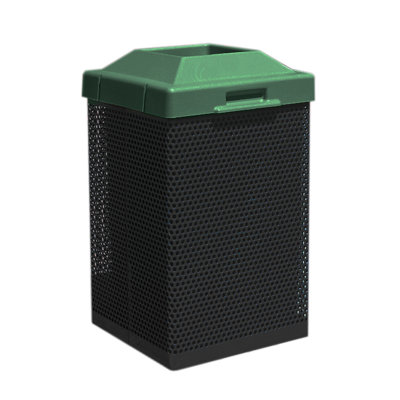 Poubelle en acier 38 gallons