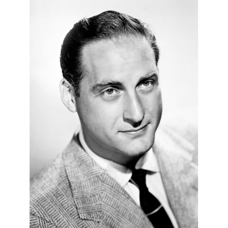 Globe Photos Entertainment Close-Up Of Sid Caesar On Paper Print