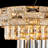 Mathis 49.2'' W Dimmable Crystal and Stainless Steel Tiered Chandelier-1816169300