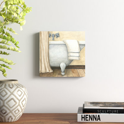 «Contemporary Bath I», peinture sur toile