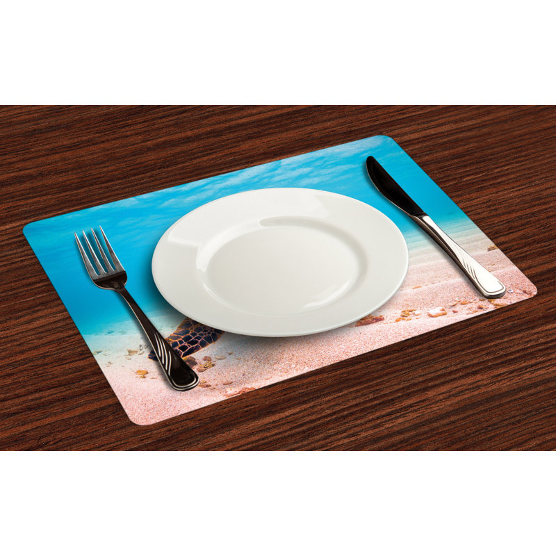 Polyester Animals/Nature Rectangle Placemat