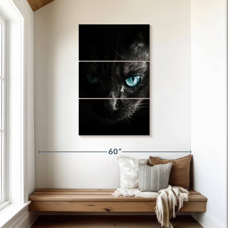 Brampt Scary Cat, 45" H x 28" W