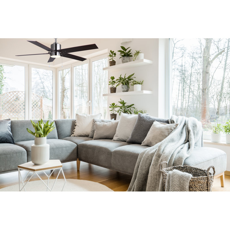 Gualfredo 52'' Ceiling Fan with LED Lights
