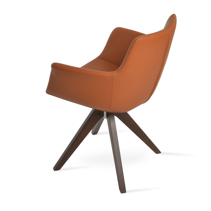 Fauteuil Bottega, Caramel, Brun