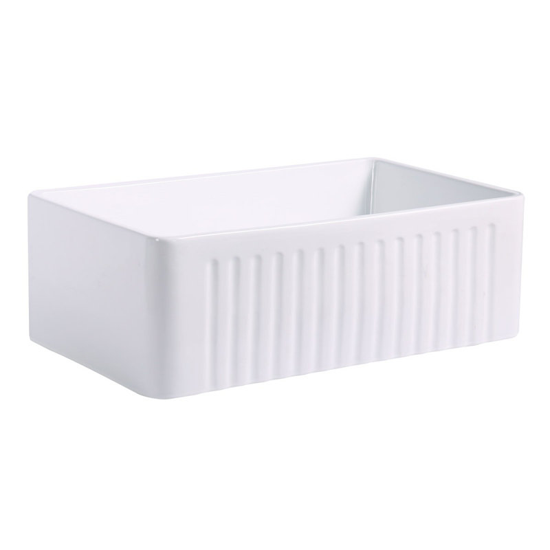 30'' L Single Bowl Ceramic Kitchen Sink