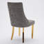 Chaise d'appoint en rayonne de chenille pour salle à manger avec pieds en acier inoxydable-1220439848-1220439764