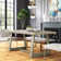 Linzy Pine Solid Wood Dining Table