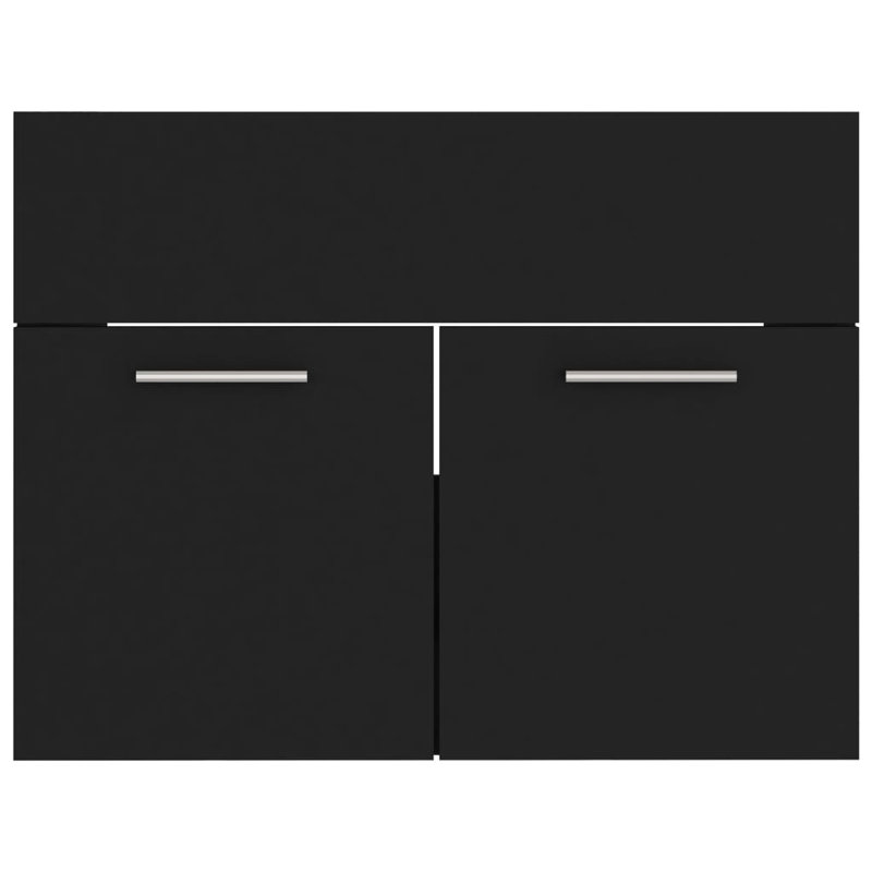 Eliona Bathroom Vanity Base Only, Black, 46Cm H x 60Cm W x 38.5Cm D