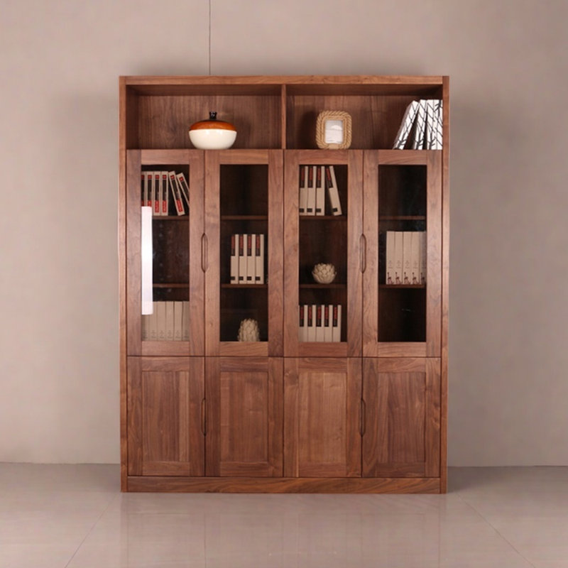 Bibliothèque de rangement classique grande capacité