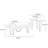 Irregular-shaped creative design coffee table