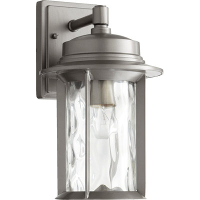 German Aluminum Wall Light