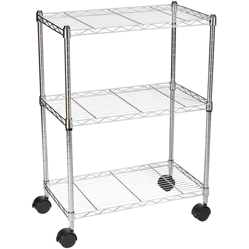 Thaxton 83.18cm H x 58.92cm W Utility Cart with Wheels
