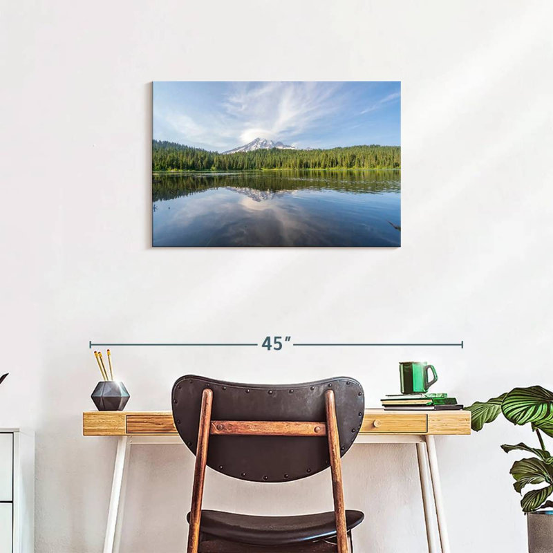 Mont Rainier, pittoresque Alvord, H 20 po x l 30 po