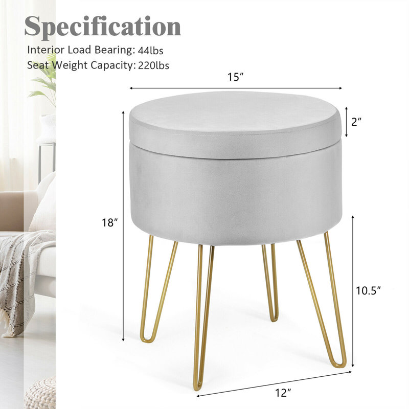 Tabouret de coiffeuse