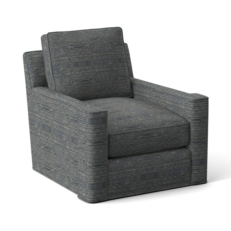 Essentials Swivel Armchair, Navy 71629L58