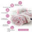 Birdie Blossom 144 TC Modern & Contemporary Duvet Cover Set-25362427-25362429