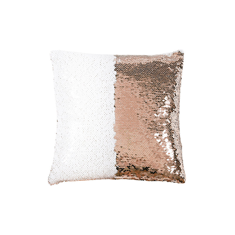 Mermaid Sequins Square Pillow Cover & Insert