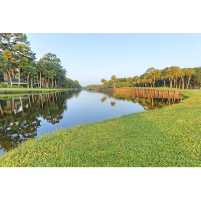 Golf Course - Wrapped Canvas Print