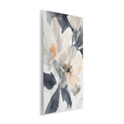 Plaque murale abstraite Magnolia Frequences, design par Andrea Haase