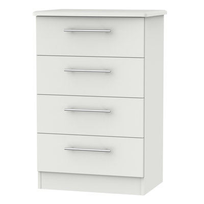 Fully Assembled Levine 4 Drawer 58Cm W Chest Of Drawers