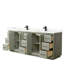 Meuble-lavabo double avec plateau Strada 84-92723790-92723792-98213389