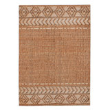 Mirage Lansing Copper And Cream 3' X 5' Accent Rug