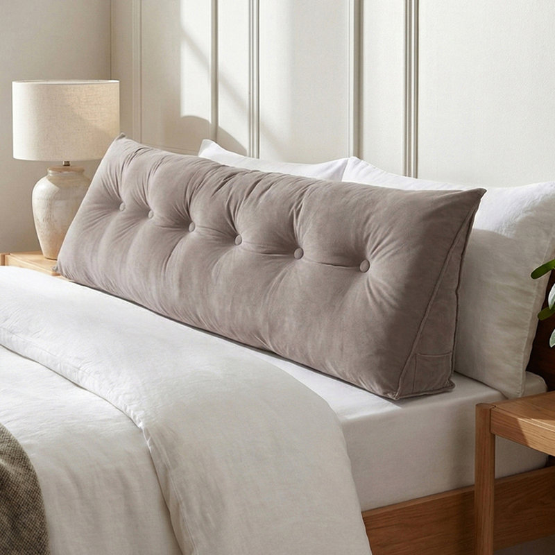 Washable Wedge Headboard Pillow