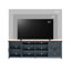 Meuble télé Brixham de 96 po pour téléviseur de 100 po ou moins, entièrement assemblé-80113044