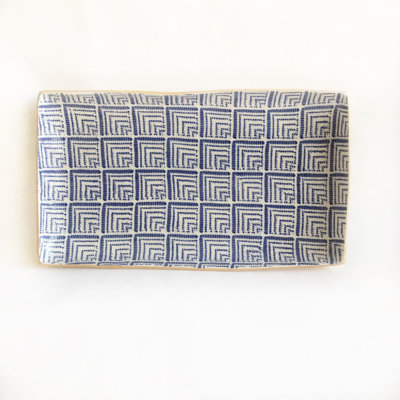 Cobalt Stoneware Platter