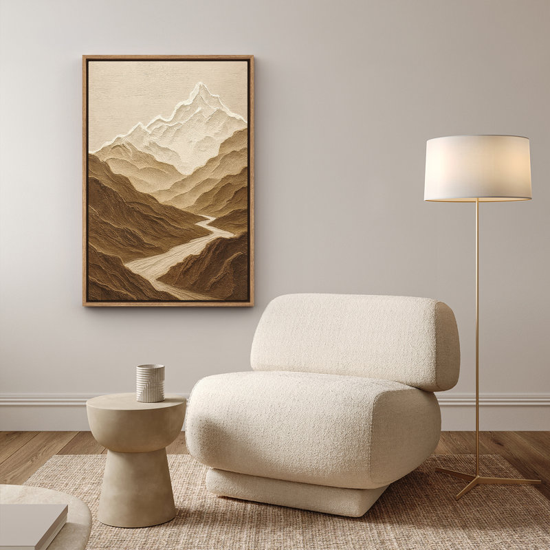 Art mural encadré, rétro, antique, classique pour chambre à coucher , H 36 po x l 24 po, Naturel