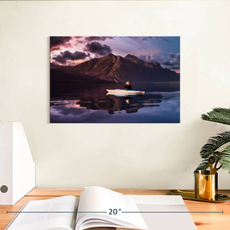 Mehar Lake McDonald Kayak, 8" H x 12" W