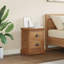 40cm W Solid Wood Bedside Table