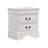 2-Drawer Nightstand with Bracket Feet